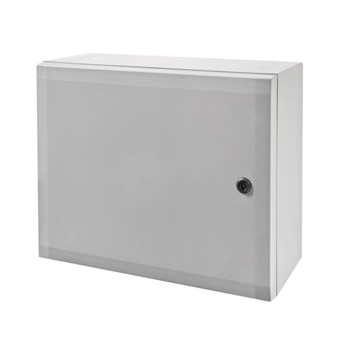 Picture of Cabinet, PC - Grey cover, 1-point locking, hinges