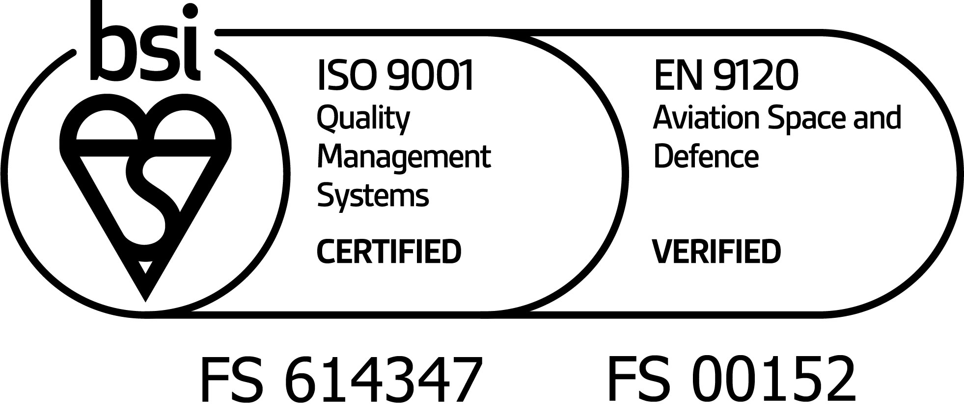 BSI ISO9001 Quality Management approved 