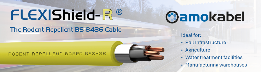 Flexishield-R Rodent Repellent Cable from Amokabel